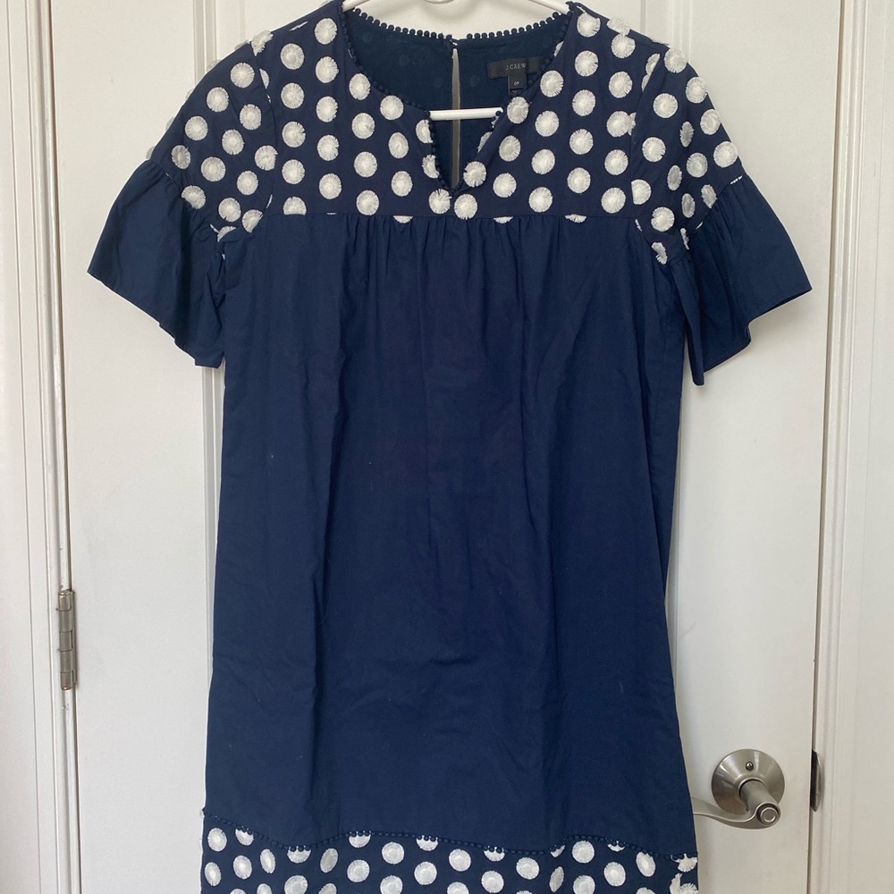 JCrew navy sundress, size 0P